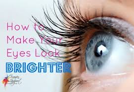 how to make your eyes look brighter