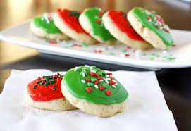 Frosted Holiday Sugar Cookies Lofthouse Style Sugar Cookies gambar png
