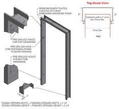 door frame ck hollow metal style