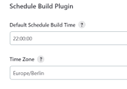 Schedule Build | Jenkins plugin