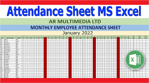 how to make employee attendance sheet