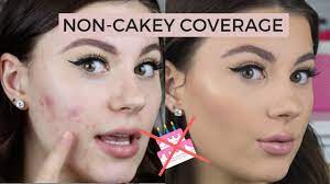 how to cover acne non cakey you