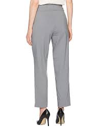 Alfred Dunner New Gray Womens Size 6p Petite Stretch Allure Ankle Pants