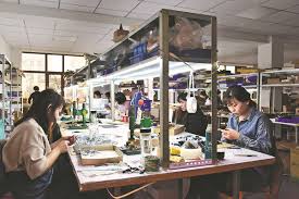 qingxian county s makeup brush business