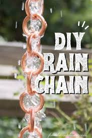 Diy Rain Chain With Copper Tubing