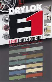 drylok e1 concrete floor paint is now