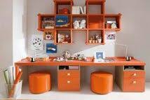 Find desks in modern or traditional design that match the decor of the room you want to place it in. Great Study Desk Idea For My Twins Kids Study Table Study Table Furniture