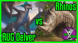 rug delver vs rhinos legacy magic