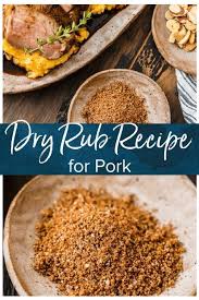 pork chop seasoning dry rub for pork