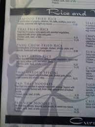 Hours may change under current circumstances Thai Garden Menu Menu For Thai Garden Olympia Olympia