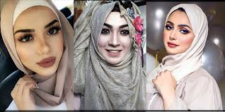 simple makeup with hijab tutorial and
