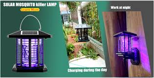 outdoor solar mospuito lamp usb