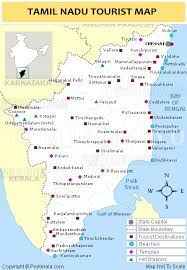 Map of tamil nadu area hotels: Tamilnadu Tourist Map Tourist Destinations In Tamilnadu Beaches Temples Amp Hill Stations