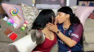 Lesbian latina kiss