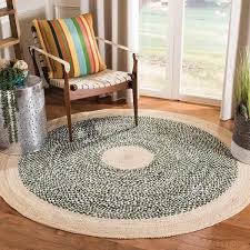 braided round area rug cap210y 3r