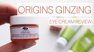origins eye cream ginzing review best