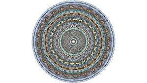 minneapolis round rug by moooi carpets