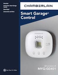 chamberlain myq manual smart garage