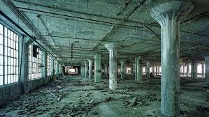 ruins of abandoned detroit photos
