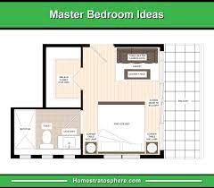 When opened, a door on a hinge takes up valuable space. 13 Primary Bedroom Floor Plans Computer Layout Drawings Home Stratosphere
