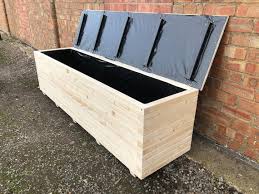Large Outdoor Wooden Storage Box