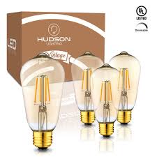 Dimmable Led Edison Light Bulbs Hudson Lighting Inc