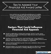 appeal your financial aid award letter