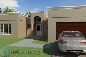 Flat Roof House Plans South Africa 4