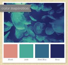 Looking at a color wheel can help you determine which colors such as coral navy and gray complement seafoam green and help you complete any interior design project. Pink Green Gray And Navy Color Palette 19 Sarah Hearts
