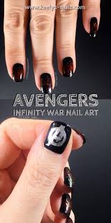 avengers infinity war nail art keely