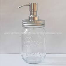 mason jar soap dispenser lid and pump