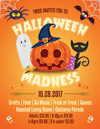 Halloween Halloween Flyer Event Calendar Flyers Free Templates Psd