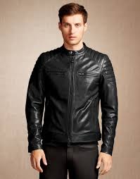 Belstaff Stoneham Jacket Jackets Mens Leather Bomber