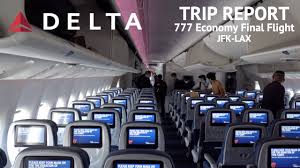 trip report delta final 777 200 flight
