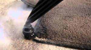 clean a car carpet with a steam cleaner