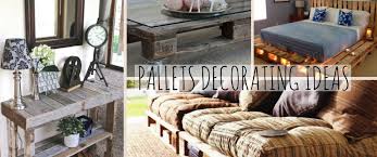 recycling 5 pallet decorating ideas
