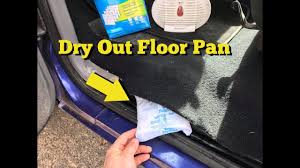 to dry out floor pan to stop rust f150