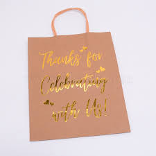 kraft paper bags with hemp cord