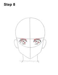 How to draw a female face from side? How To Draw A Basic Manga Boy Head Front View Step By Step Pictures How 2 Draw Manga