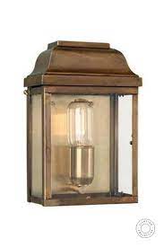 brass lantern outdoor wall lantern