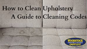 Upholstery Cleaning Codes