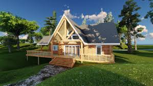 plans acadian log homes