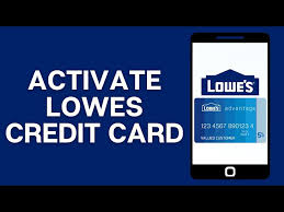 activate lowes credit card 2024
