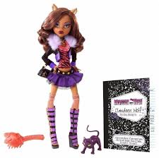 monster bbc42 clawdeen wolf doll for