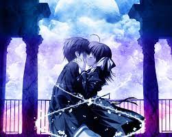 love anime wallpaper anime kiss wallpaper
