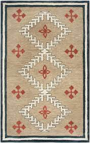 rizzy home brown rug mesa mz049b