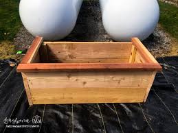 Wooden raised bed planter box. Diy Tall Planter Box Longbourn Farm