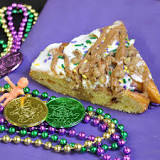 What is the most popular king cake filling?