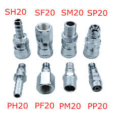 Us 1 11 Sp20 Pp20 Sm20 Pm20 Sh20 Ph20 Sf20 Pf20 Pneumatic Fittings Air Compressor Hose Quick Coupler Plug Socket Connector In Pneumatic Parts From