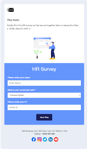 12 free survey email templates